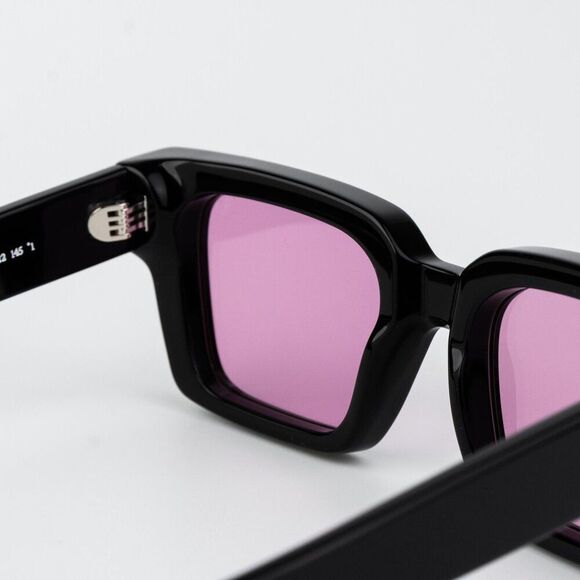 Off-White VIRGIL Women Sunglasses Black Pink Square OERI008 1030 NEW AUTHENTIC main image 12